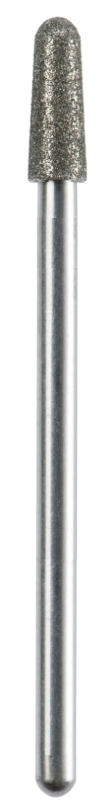Diamantbor, konisk, 035, med rund spids, grov