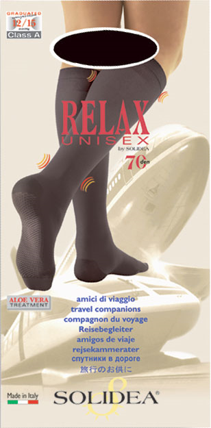 Knæstrømper, Relax Unisex 70