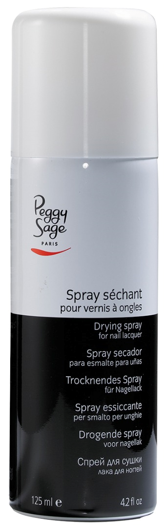 Peggy Sage, Hurtigtørrende spray til neglelak, 125 ml.
