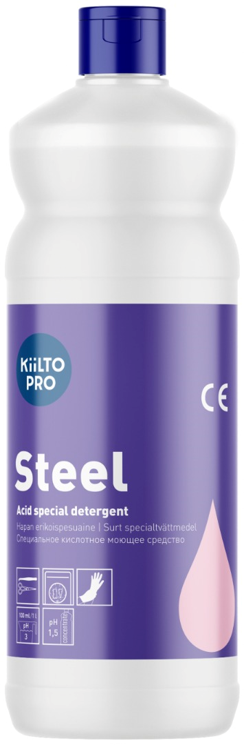 KiiLTO Pro, Steel, Specialrengøring, 1000 ml.