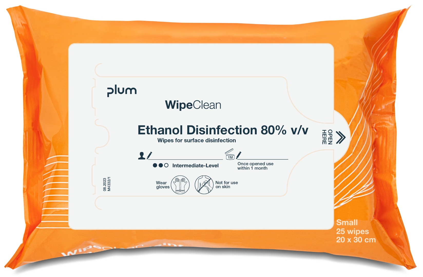 Plum, Wipeclean, 80% ethanol